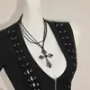 Chaleco Sin Mangas Estilo Punk Oscuro Europeo y Americano con Correas Laterales, Cuello en U, Cremallera, Ceñidor en la Cintura, Adelgazante, Top Chaleco Sexy con Cordón
