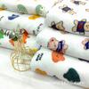 Franela estampada transfronteriza en suministro de stock franela estampada de dibujos animados engrosada franela estampada textil para el hogar tela para pijamas