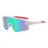 Óculos de Ciclismo Coloridos Novos Transfronteiriços, Óculos de Sol para Esportes ao Ar Livre, Óculos Transparentes Rosa para Dirigir, Óculos de Sol à Prova de Vento Atacado