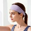 Faixa de Cabeça Esportiva Transfronteiriça Yoga Corrida Fitness Antiperspirante Absorvente de Suor Faixa de Cabeça Han Respirável Faixa de Cabeça Lenço de Cabeça de Tênis Masculino e Feminino