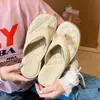 Chanclas de cuña para mujer que aumentan la altura 7 cm, Chanclas de verano de moda al aire libre de Eva, Versátiles, con suela gruesa, para combinar con faldas