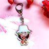 Llavero Acrílico de Dibujos Animados One Piece Luffy Zoro Accesorios para Mochila Colgante Venta al por Mayor One Piece