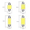 Luz de techo LED para coche Ronda, luz de lectura, luz de matrícula COB de doble punta, luz de maletero, luz de coche