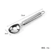 Fabricante em estoque colher de sorvete de aço inoxidável colher de sorvete ferramenta de panificação colher de tempero colher de café utensílio de cozinha