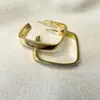 Pendientes Cuadrados con Cruces en la Espalda, Nuevo Estilo Coreano de Moda, Pendientes de Celebridad de Internet, Pendientes para Mujer