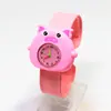 Reloj de Juguete para Niños Reloj Digital Pulsera de Presión Niño Pequeño Niña Bebé Súper Lindo Dibujos Animados Gelatina Reloj de Golpeo Dropshipping