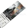 Rascunhos de Ingressos com Formato Especial Atacado Acrílico Transparente Animação a Laser Filme Concerto Ingressos Estrela Cartão Periférico Comemorativo