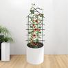 Estructura de Celosía Trepadora para Plantas de Jardinería, Soporte para Macetas de Flores, Celosía Trepadora para Plantas Transfronteriza