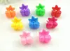 Mini Presilha de Garra Infantil Flor Grampo de Cabelo Lateral Pequeno Clipe de Cabelo Franja Clipe de Cartão Meninas Pequeno Presente Atacado