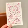Adesivos de Olho de Borboleta para Meninas e Crianças, Adesivos Faciais de Cristal, Pedras Preciosas de Diamante, Maquiagem 3D Estéreo para Palco de Show, Festival de Música