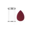 Cilindro de Aluminio Antióxido Caja de Boca de Caballo Gota de Agua Calabaza Corte Diagonal Esponja para Polvos de Maquillaje Huevo de Belleza No Látex Húmedo y Seco