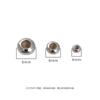 14K oro plano redondo silicona cuentas sueltas espaciador de posicionamiento pulsera hecho a mano diy casero material accesorios AliExpress