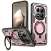 Funda para Teléfono Móvil Xiaomi 15t Pro Tianhuan Carcasa con Soporte Magnético de Rotación 360 Anti-Caída Cerveza 17Promax