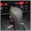 Adecuado para Audi A6L Modelo Antiguo de 2006-2008-2009-2010-2011-2012, Cubierta Especial de Cuero para Palanca de Cambios