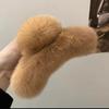Clipe de pelúcia de grandes dimensões Clipe de cabelo de luxo leve de luxo famoso na Internet para mulheres Outono e inverno Novo clipe de tubarão elegante para crianças Headwear
