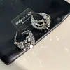 Luxo Leve, Simples e de Alto Padrão, Brincos de Prata Quebrada em Camadas, Moda para Roupas de Trabalho, Brincos de Design Versátil Diário para Mulheres