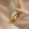Anillo de Acero de Titanio con Diseño Simple Dongdaemun Coreano, No se Desvanece, para Mujer, Anillo de Dedo de Lujo Ligero a la Moda, Joyería para Mano Mismo Estilo del Pequeño Libro Rojo