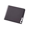 Billetera corta para hombre tarjetero billetera delgada de cuero suave para hombre clip para billetes para hombre marca de moda billetera para hombre