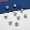 Accesorios de Colgante de Pájaro, Pez, Capullo de Flor de Plata de Ley, Hebilla de Clip Doble Anillo Vintage Desgastado, Accesorios de Material Hecho a Mano para Bricolaje