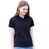 Guangzhou armazém verão solto cor sólida rei 220g algodão manga curta camisa polo masculina pai-filho t roupas de trabalho personalizadas