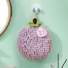 Limpieza del Hogar Bola de Toalla de Mano de Chenilla Suministros de Cocina Creativos Toalla de Mano Multifuncional Colgante Absorbente de Agua Secado Rápido