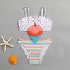 Trajes de Baño Europeos y Americanos Transfronterizos para Niños 2025 Bebés y Niños Pequeños Abejas Lindos Dibujos Animados de Bebé Monos para Niñas Trajes de Baño