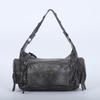Angelkiss Verão Nova Bolsa de Ombro Casual Feminina Jeans Combina com Tudo Moda Retrô Transversal Bolsa Pequena