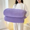 2024 Manta Jacquard de Veludo de Algodão Shu com Sensação de Massagem, Mais Vendida, Moderna, Simples, Macia