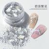 Nail Art Fantasia Galáctico Pedra Esmagado Diamante Glitter Lantejoulas Casca Fina Brilhante Cascalho Adstringente Brilhante Ornamento de Unhas