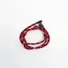 Pulseira Trançada Colorida de Poliéster da Moda Similar ao Estilo Miu Miu do Douyin e Kuaishou