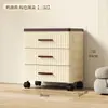 Gabinete de Almacenamiento con Cajones para el Hogar Plástico Multicapa Gabinete de Almacenamiento para Sala de Estar Gabinete para Almacenamiento de Snacks Juguetes Dormitorio Mesita de Noche