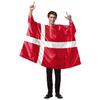 Nueva ropa con estampado digital de bandera nacional para carnaval callejero transfronterizo de comercio exterior, ropa de ambiente, ropa para espectáculos escénicos
