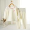 Roupas de Bebê, Pijama Infantil de Algodão Puro Classe A, Roupa Íntima Separada para Bebê, Conjunto de Roupas de Outono, Roupas Infantis Anyang, Atacado de Outono
