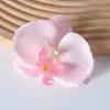 Uau Cabeça de Orquídea Borboleta Personalizada Pétalas Artificiais Acessórios Headdress Hairpin DIY Casamento Decoração Filme