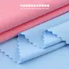 Tecido Modal 1*1 para Corte Personalizado, Tecido Malha Canelada de Viscose 260g, Tecido Elástico para Camiseta Base