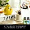 Pedra Difusora de Aroma em Forma de Pera, Incenso Sem Chama para Uso Doméstico, Pedra de Cristal de Alta Qualidade Duradoura Pedra de Aroma para Óleo Essencial, Decoração de Quarto