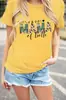 Comercio Electrónico Transfronterizo Amazon Nueva Camiseta de Mujer Estampada Glitter&Dirt Mama de Ambos