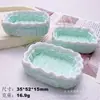 Cesta de Bambú con Encaje Multicolor de Dibujos Animados DIY Pegamento Cremoso Funda para Teléfono Móvil Cuerda para Cabello Horquilla Flor para Zapatos Adornos de Resina Lote