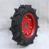 Pneu Maciço para Motocultivador 350--5-6 400 500 600-7-8-10-12 Montagem de Roda de Aço Espinha de Peixe Inflável
