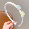 Diadema de concha de estrella de mar color macarrón con dientes antideslizante para niñas ambiente de playa accesorios para el cabello diadema infantil