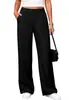 Pantalones anchos de otoño para mujer transfronterizos europeos y americanos, ropa casual de negocios, pantalones casuales, pantalones largos de moda de cintura alta para ir al trabajo, hechos de tela Lyocell