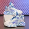 Zapatillas Deportivas para Niñas Otoño e Invierno 2025 Nuevas Transpirables Zapatillas de Baloncesto para Niños Niños Grandes Niñas Cuero Antideslizantes Zapatillas para Correr Modernas