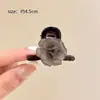Pinza de Garra Pequeña con Strass de Estrella de Cinco Puntas en Forma de Corazón para Mujer, Pinza de Garra Exquisita de Gama Alta para Medio Cabello, Accesorio para el Cabello Tipo Pinza de Tiburón