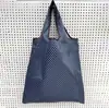 Bolsa de Ombro Casual Fashion para Viagem de Menina, Sacola de Compras de Supermercado Portátil de Nylon para Venda por Atacado