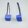 Enchufe de faro H7 enchufe de cerámica resistente a altas temperaturas enchufe de faro de coche cable de cobre coche H7 enchufe de cerámica para bombilla grande