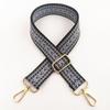 Nueva correa de hombro ancha bordada de 3,8 cm, ajustable, para bolso de mujer, bandolera, correa larga, correa de repuesto para bolso de jacquard.