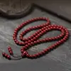 Pulsera de Arena Dorada Púrpura y Cinabrio Pulsera de 108 Cuentas de Buda para el Año de Nacimiento de Hombres y Mujeres Pulsera Multicírculo de Cinabrio Bajo Contenido al por Mayor