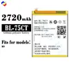 Adecuado para la batería del teléfono móvil koobee BL-75CT M9 de gran capacidad 2720mAh venta al por mayor de fábrica comercio exterior