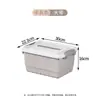 Directo del Fabricante Caja de Almacenamiento Doméstica de Gran Capacidad Caja de Almacenamiento Material Plástico PP Caja Organizadora Almacenamiento Doméstico con Tapa