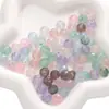 10mm Contas Redondas de Vidro Peroladas Corte Gelo Terra Contas Soltas Pulseira DIY Colar Corrente de Celular Joias Atacado
